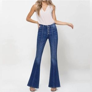 Flying Monkey High Rise Flare Jeans